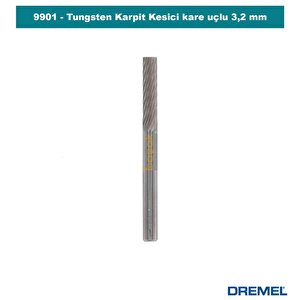 9901 Tungsten Karpit Kesici Kare Uçlu 3,2 Mm 2615990132