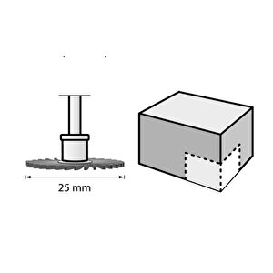 Dremel 473s Ez Speedclic Detay Aşındırıcı Fırça 220 Kum 2615s473ja