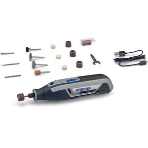 Dremel Lite 7760  15 Aksesuar Çok Yönlü El Motoru