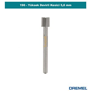 196 Yüksek Devirli Kesici 5,6 Mm (2 Adet)