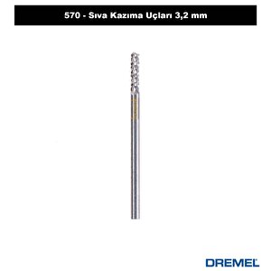 570 Sıva Kazıma Uçları 3,2 Mm 2615057032