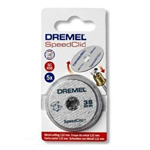 Dremel Sc456 Ez Speedclic Metal Kesme Diskleri 5'li Paket 2615s456jc