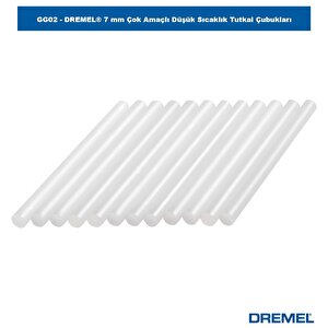 Gg02 7 Mm Çok Amaçlı Düşük Sıcaklık Tutkal Çubukları (12adet) 2615gg02ja
