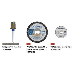 Dremel 8260 Çantalı 5 Aksesuarlı Akülü El Motoru F0138260ja