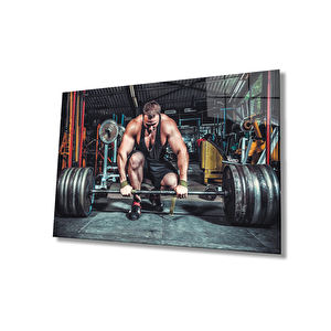 Spor Fıtnes Cam Tablo Sports Fitness