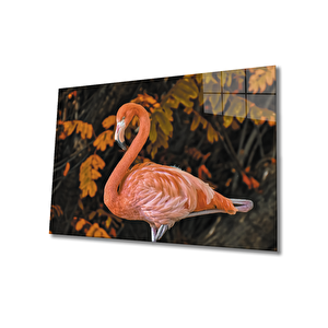Flamingo Cam Tablo 50x70 cm
