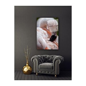Flamingo Cam Tablo 70x110 cm