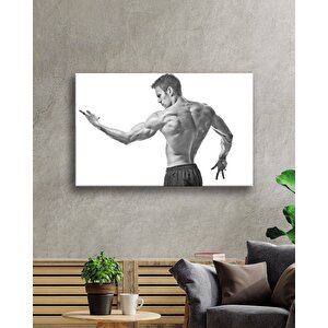 Spor Fıtnes Cam Tablo Sports Fitness 50x70 cm