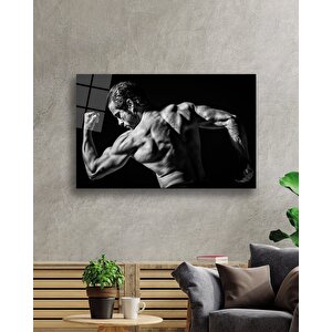 Spor Fıtnes Cam Tablo Sports Fitness 50x70 cm