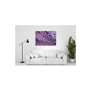 Yaprak Cam Tablo 50x70 cm