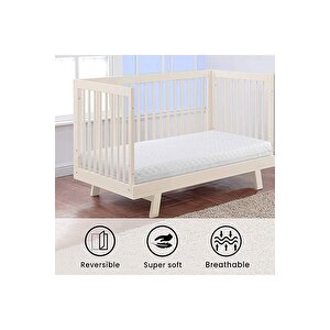 Junior Alezli̇ Vi̇sco Soft Ortopedi̇k Bebek Yataği Park Beşi̇k Yataği 7 Cm 50x80 cm