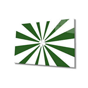 Yeşil Beyazgreen White 50x70 cm
