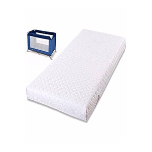 Junior Alezli̇ Vi̇sco Soft Ortopedi̇k Bebek Yataği Park Beşi̇k Yataği 7 Cm 70x110 cm