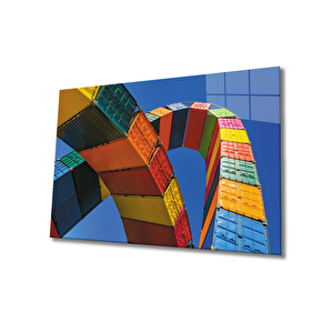Konteynır Cam Tablo 50x70 cm