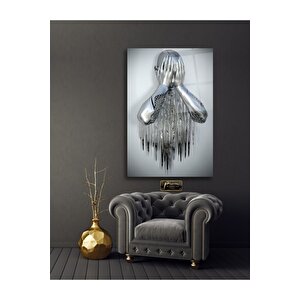 Metal Bedenler Cam Tablo 50x70 cm