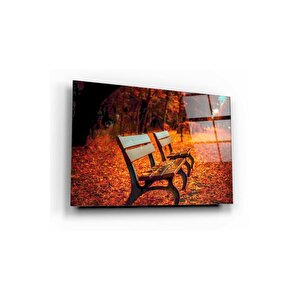 Sonbahar Cam Tablo 50x70 cm