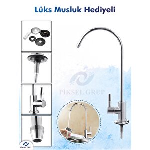 Piksel Aqua 5 Aşamalı Çelik Tanklı Su Arıtma Cihazı
