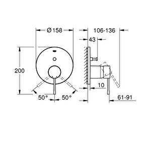 Essence Ankastre Duş Bataryası 24058a01