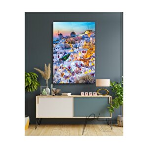 Santorini Cam Tablo 50x70 cm