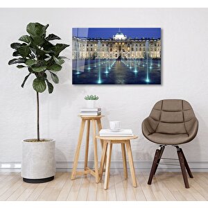Mimari Yapı Cam Tablo 36x23 cm