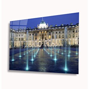 Mimari Yapı Cam Tablo 90x60 cm