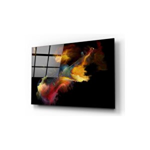 Keman Cam Tablo 50x70 cm
