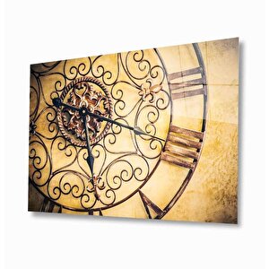 Saat Cam Tablo 110x70 cm