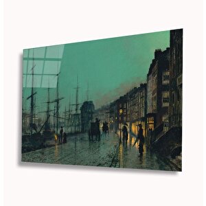 Klasik Resimler Cam Tablo 36x23 cm
