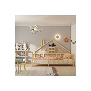 Givayo Wood's Haus Montessori Yatak Çam 90x190 90x190 cm