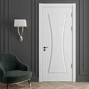 Teta Home Kartepe Amerikan Panel Kapı 77x203 Cm Banyo Kapısı Beyaz