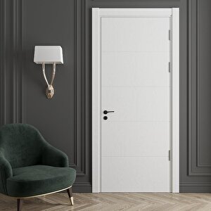 Spil Amerikan Panel Kapı 87x203 Cm Banyo Kapısı Beyaz 10/13