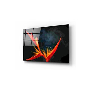 Zambak Cam Tablo 50x70 cm
