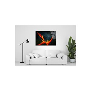Zambak Cam Tablo 50x70 cm