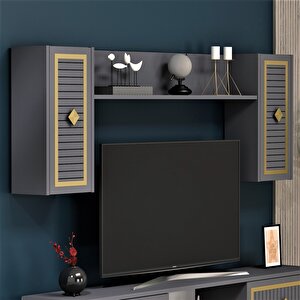 150 Cm Ni̇l Tv Üni̇tesi̇ Antrasi̇t-altin