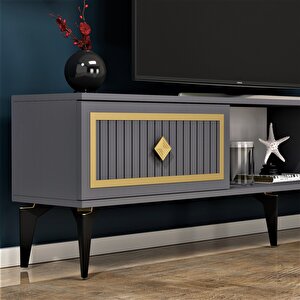 150 Cm Ni̇l Tv Üni̇tesi̇ Antrasi̇t-altin