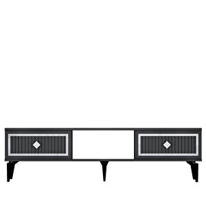 150 Cm Ni̇l Tv Sehpasi (alt Modül) Antrasi̇t-gümüş