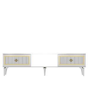 150 Cm Ni̇l Tv Sehpasi (alt Modül) Beyaz-altin