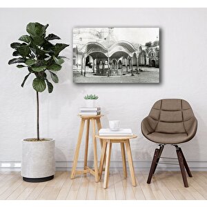Eski Yapı Şadırvan Cam Tablo 50x70 cm