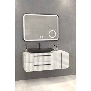 Anemon 110 Cm Banyo Dolabi  Beyaz - Boy Dolap Hari̇ç