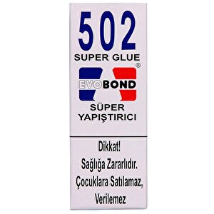 Evobond Glue Süper Hızlı 502 Japon Yapıştırıcısı 20 Gr