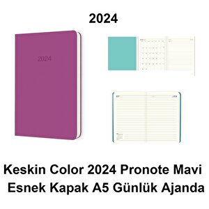 Keskin A5 Pronote Günlük Ajanda Li̇la