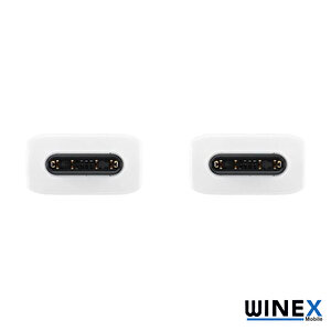 Dg970 Type-c To Type-c 25w Data Ve Şarj Kablosu 1m Kutulu Beyaz Beyaz