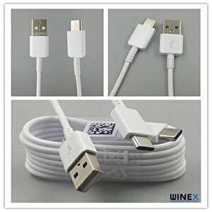 Winex Dg970bbe Usba To Type-c Data Ve Şarj Kablosu Beyaz
