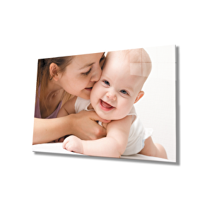 Anne Bebek Cam Tablo Mother Baby Table 36x23 cm