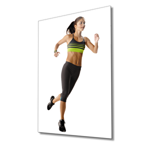 Spor Fıtnes Cam Tablo Sports Fitness 36x23 cm