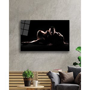 Spor Fıtnes Cam Tablo Sports Fitness 36x23 cm