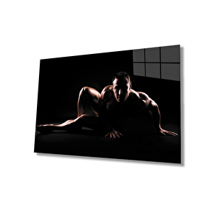 Spor Fıtnes Cam Tablo Sports Fitness 50x70 cm