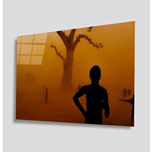 Çocuk Cam Tablo 36x23 cm