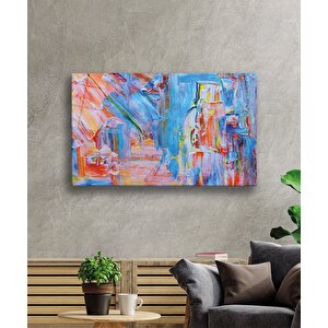 Soyut Cam Tablo Abstract 36x23 cm