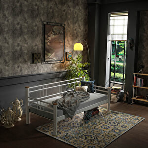 Kappis Daybed Tek Kişilik Metal Karyola - 90x200